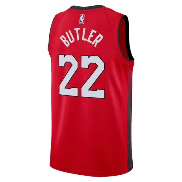 Camiseta Miami Heat Jimmy Butler City Edition 2024-25 Rojo Swingman para Hombre
