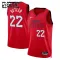 Camiseta Miami Heat Jimmy Butler City Edition 2024-25 Rojo Swingman para Niño