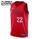Camiseta Miami Heat Jimmy Butler City Edition 2024-25 Rojo Swingman para Niño