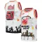 Camiseta Miami Heat Mitchell Ness x Tats Cru Edition Hardwood Classics 2023-24 Blanco Swingman para Hombre
