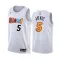 Camiseta Miami Heat Nikola Jovic 5 City Edition 2022-23 Blanco Swingman para Hombre
