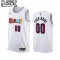 Camiseta Miami Heat Personalizada City Edition 2022-23 Blanco Swingman para Niño