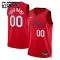 Camiseta Miami Heat Personalizada City Edition 2024-25 Rojo Swingman para Niño