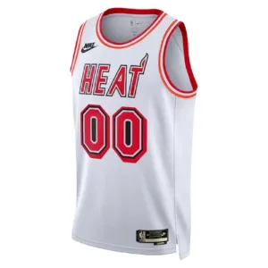 Camiseta Miami Heat Personalizada Classic Edition 2022-23 Blanco Swingman para Hombre
