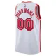 Camiseta Miami Heat Personalizada Classic Edition 2022-23 Blanco Swingman para Hombre
