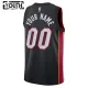 Camiseta Miami Heat Personalizada Icon Edition Negro Swingman para Niño