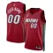 Camiseta Miami Heat Personalizada Statement Edition Rojo Swingman para Hombre