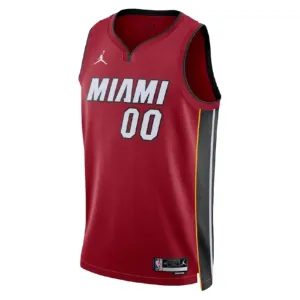 Camiseta Miami Heat Personalizada Statement Edition Rojo Swingman para Hombre