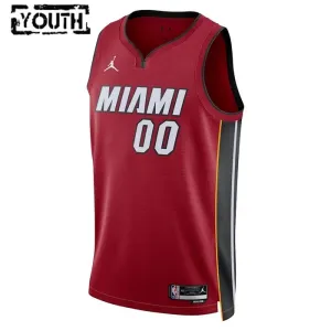 Camiseta Miami Heat Personalizada Statement Edition Rojo Swingman para Niño