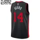Camiseta Miami Heat Tyler Herro 14 City Edition 2023-24 Negro Swingman para Niño