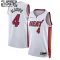 Camiseta Miami Heat Victor Oladipo 4 Association Edition Blanco Swingman para Niño