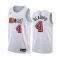 Camiseta Miami Heat Victor Oladipo 4 City Edition 2022-23 Blanco Swingman para Hombre