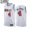 Camiseta Miami Heat Victor Oladipo 4 City Edition 2022-23 Blanco Swingman para Niño