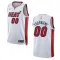 Camiseta Miami Heat White Personalizada Association Edition 2023-24 Swingman para Hombre