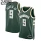 Camiseta Milwaukee Bucks Bobby Portis JR 9 Icon Edition Verde Swingman para Niño