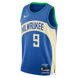 Camiseta Milwaukee Bucks Bobby Portis Jr City Edition 2023-24 Real Swingman para Hombre