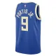 Camiseta Milwaukee Bucks Bobby Portis JR City Edition 2024-25 Azul Swingman para Hombre