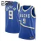 Camiseta Milwaukee Bucks Bobby Portis JR City Edition 2024-25 Azul Swingman para Niño