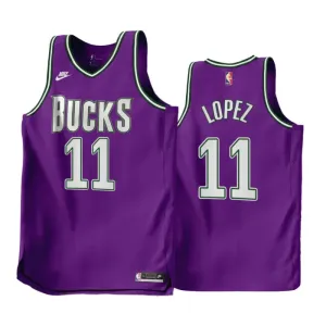 Camiseta Milwaukee Bucks Brook Lopez 11 Classic Edition 2022-23 Swingman para Hombre Camiseta Milwaukee Bucks Brook Lopez 11 Classic Edition 2022-23 Swingman para Hombre