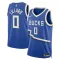 Camiseta Milwaukee Bucks Damian Lillard City Edition 2024-25 Azul Swingman para Hombre