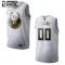 Camiseta Milwaukee Bucks Golden Edition Personalizada Blanco Swingman para Niño