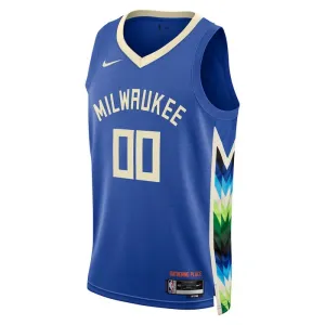Camiseta Milwaukee Bucks Personalizada City Edition 2022-23 Swingman para Hombre