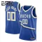 Camiseta Milwaukee Bucks Personalizada City Edition 2024-25 Azul Swingman para Niño