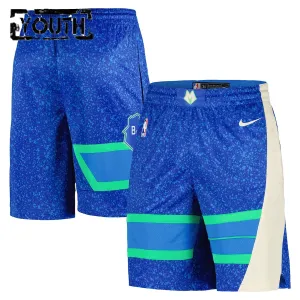 Pantalones Milwaukee Bucks City Edition 2023-24 Swingman para Niño