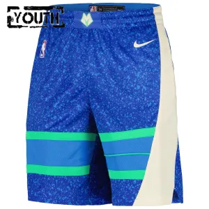 Pantalones Milwaukee Bucks City Edition 2023-24 Swingman para Niño