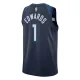 Camiseta Minnesota Timberwolves Anthony Edwards 1 Icon Edition Swingman para Hombre