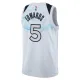 Camiseta Minnesota Timberwolves Anthony Edwards City Edition 2024-25 Blanco Swingman para Hombre