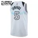 Camiseta Minnesota Timberwolves Anthony Edwards City Edition 2024-25 Blanco Swingman para Niño