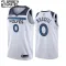 Camiseta Minnesota Timberwolves D Angelo Russell 0 Association Edition Blanco Swingman para Niño