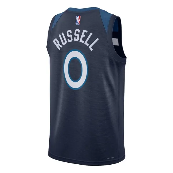 Camiseta Minnesota Timberwolves D Angelo Russell Icon Edition Swingman para Hombre