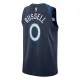 Camiseta Minnesota Timberwolves D Angelo Russell Icon Edition Swingman para Hombre