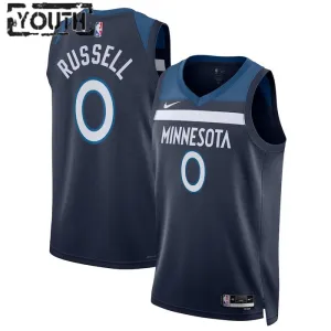 Camiseta Minnesota Timberwolves D Angelo Russell Icon Edition Swingman para Niño