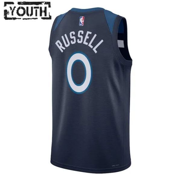 Camiseta Minnesota Timberwolves D Angelo Russell Icon Edition Swingman para Niño