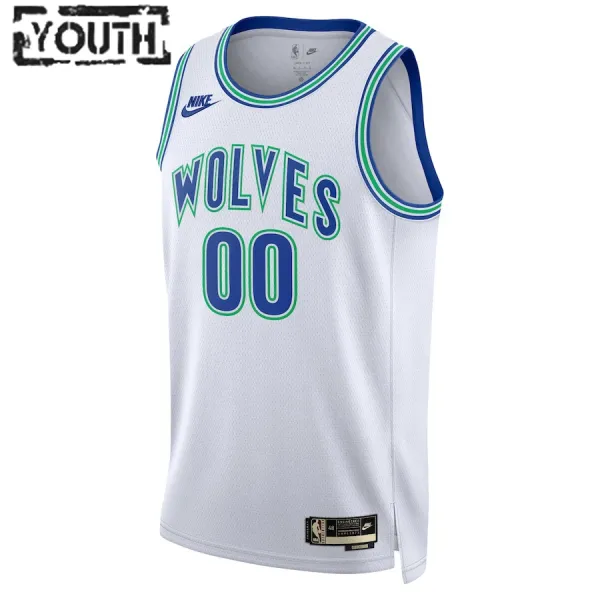 Camiseta Minnesota Timberwolves Edition Personalizada Hardwood Classics 2023-24 Swingman para Niño
