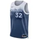 Camiseta Minnesota Timberwolves Karl Anthony Towns 32 City Edition 2023-24 Azul Swingman para Hombre