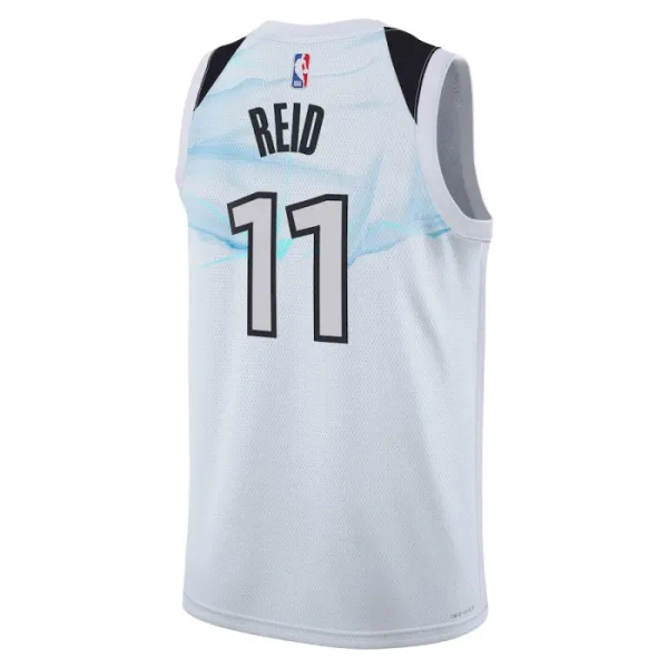 Camiseta Minnesota Timberwolves Naz Reid City Edition 2024-25 Blanco Swingman para Hombre