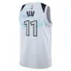 Camiseta Minnesota Timberwolves Naz Reid City Edition 2024-25 Blanco Swingman para Hombre