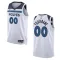 Camiseta Minnesota Timberwolves Personalizada Association Edition Blanco Swingman para Hombre