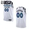 Camiseta Minnesota Timberwolves Personalizada Association Edition Blanco Swingman para Niño