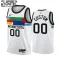 Camiseta Minnesota Timberwolves Personalizada City Edition 2022-23 Blanco Swingman para Niño