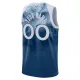 Camiseta Minnesota Timberwolves Personalizada City Edition 2023-24 Azul Swingman para Hombre