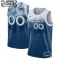 Camiseta Minnesota Timberwolves Personalizada City Edition 2023-24 Azul Swingman para Niño
