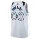 Camiseta Minnesota Timberwolves Personalizada City Edition 2024-25 Blanco Swingman para Hombre