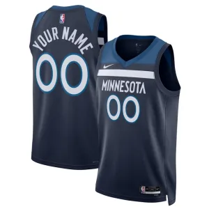 Camiseta Minnesota Timberwolves Personalizada Icon Edition Swingman para Hombre