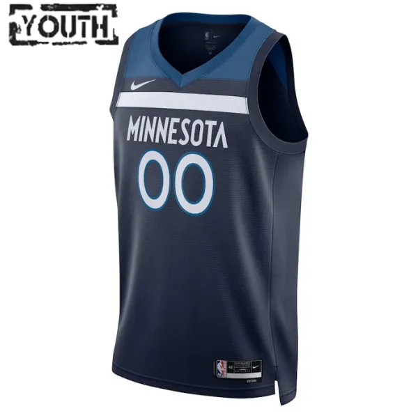 Camiseta Minnesota Timberwolves Personalizada Icon Edition Swingman para Niño