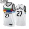 Camiseta Minnesota Timberwolves Rudy Gobert 27 City Edition 2022-23 Blanco Swingman para Niño